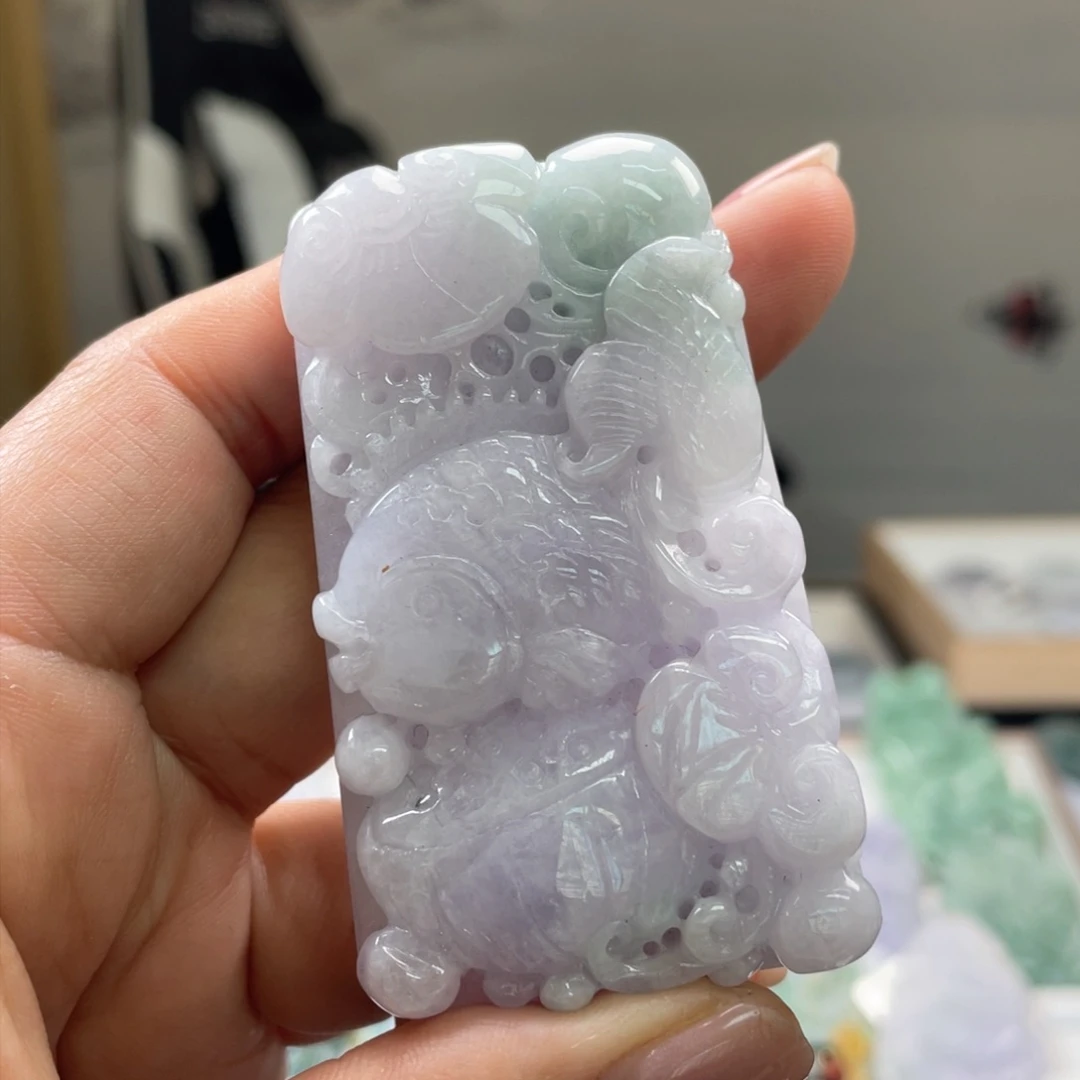 翡翠吊坠(不含链)未镶嵌