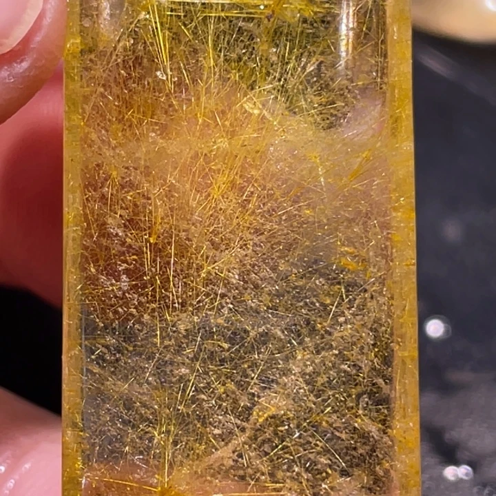 永***远颈饰未镶嵌发晶钛晶