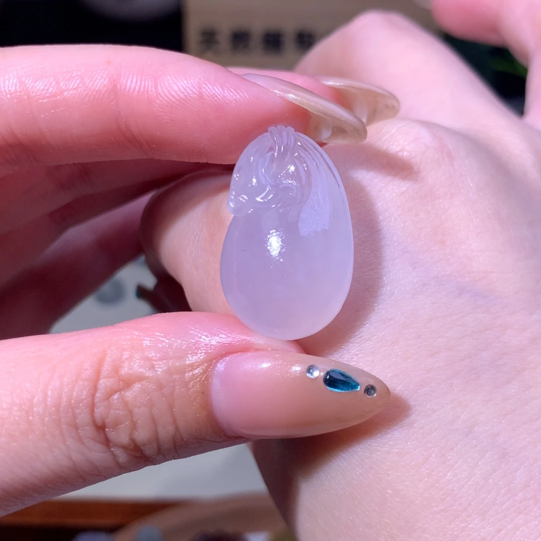 未镶嵌定制翡翠钱袋