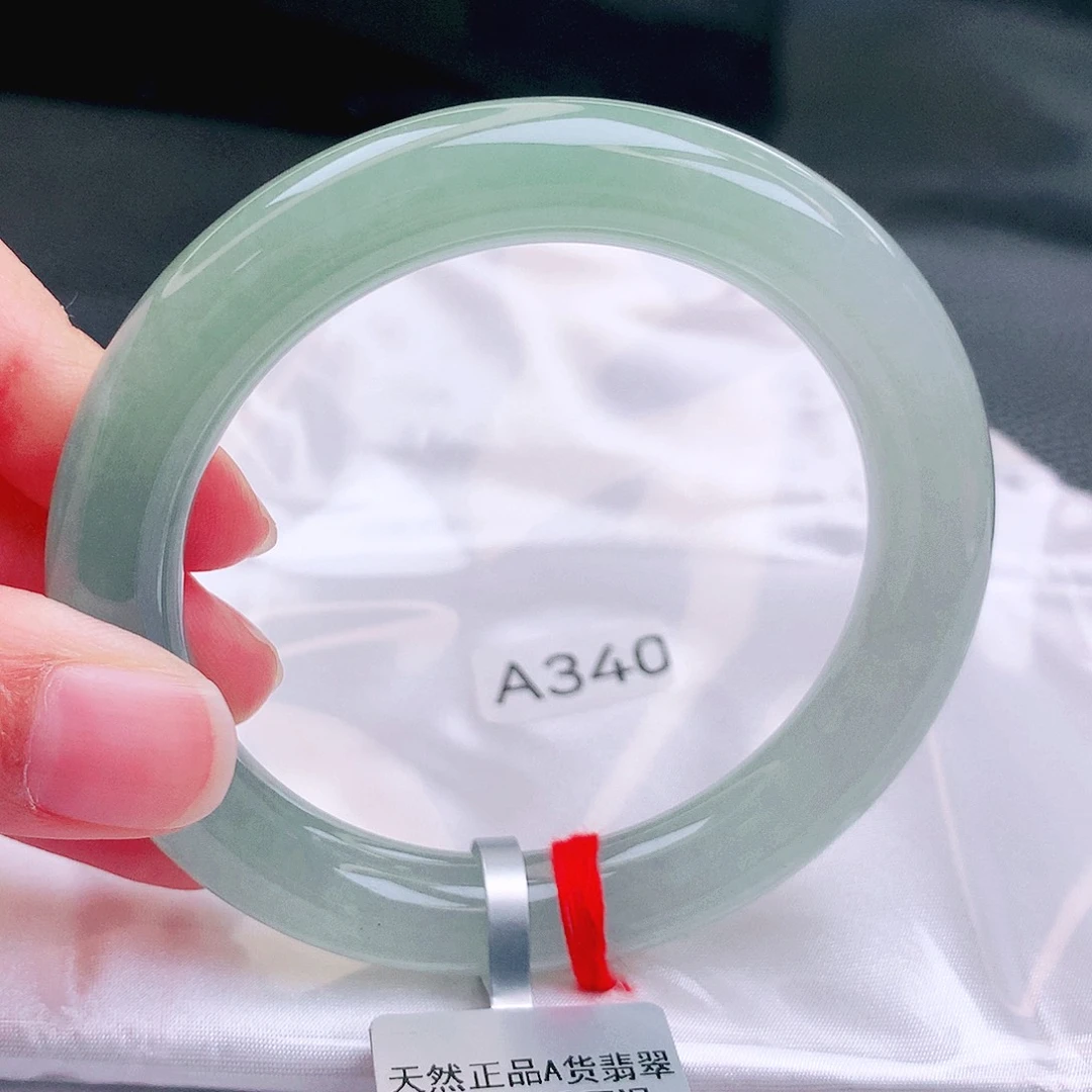 翡翠未镶嵌手镯缅甸天然a货翡翠手镯