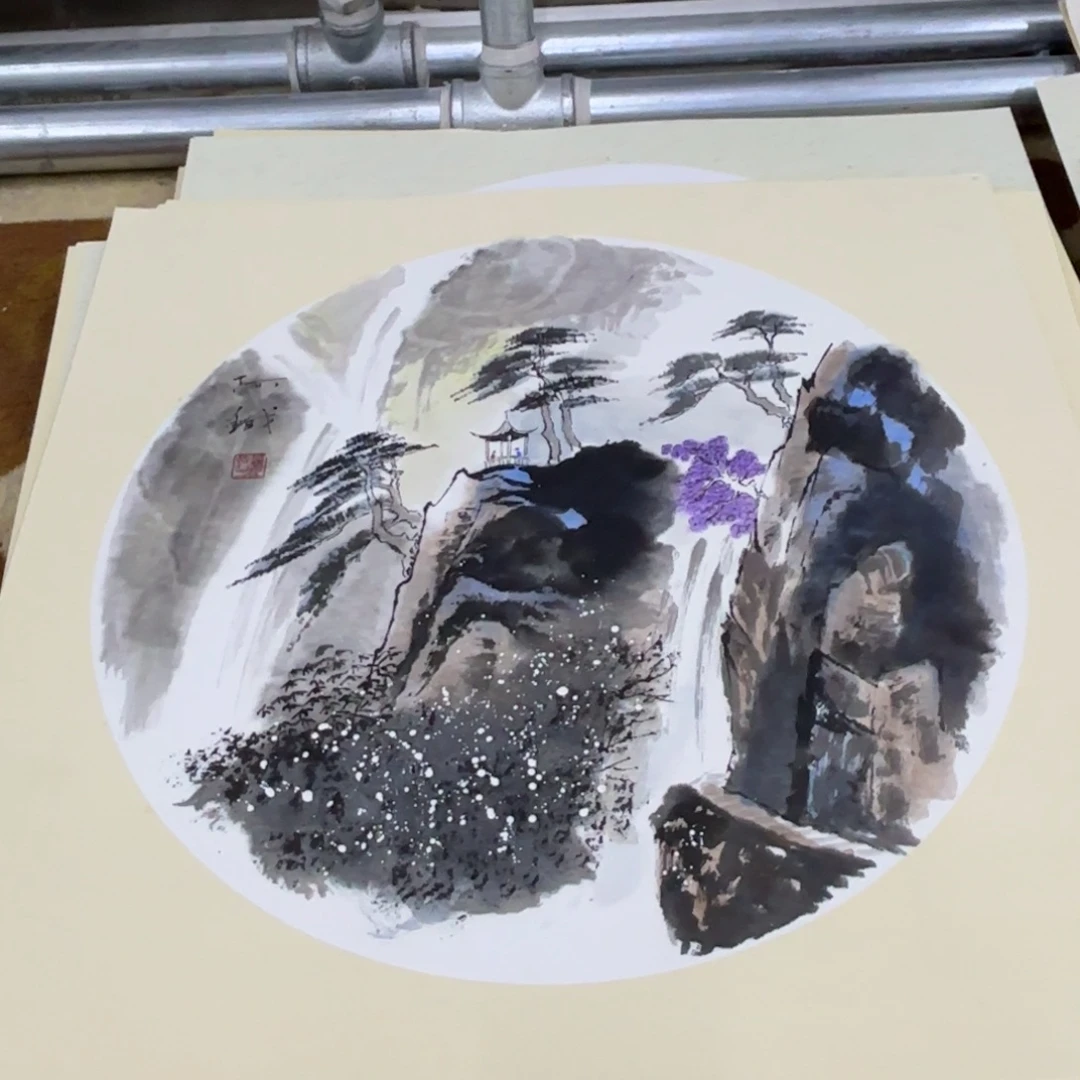 国画赵铁老师作品刘