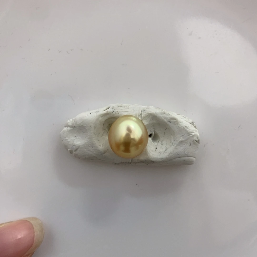 未镶嵌海水珍珠裸珠10.8mm