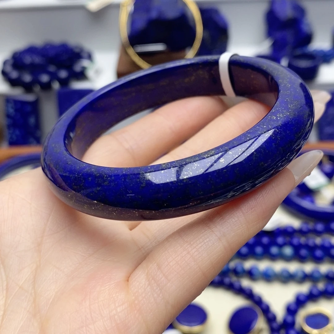 青金石未镶嵌手镯58