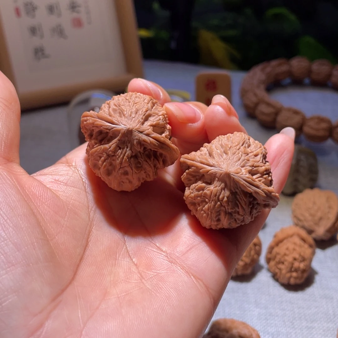 桃核把件36全品山地磨