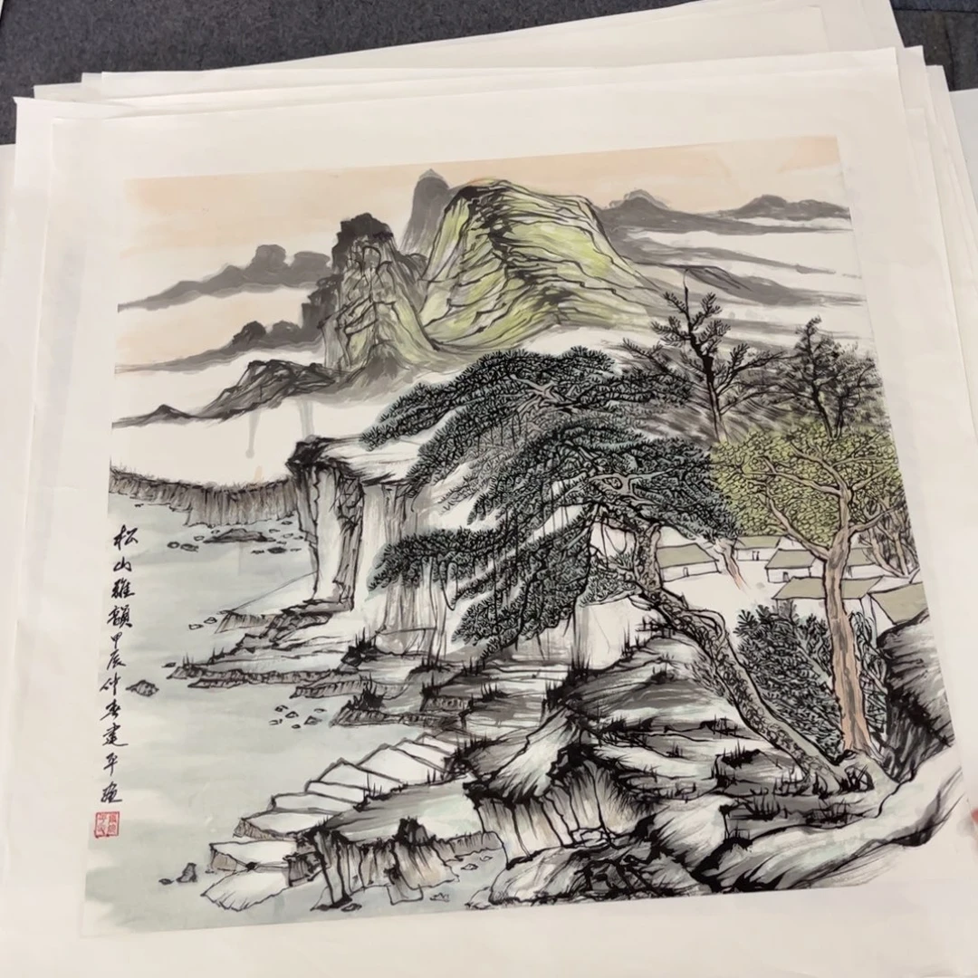 国画ZH精品国画单幅任发