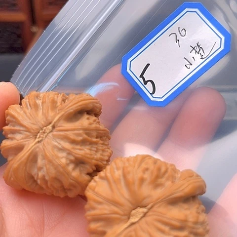文玩核桃吊坠小***赵白狮子