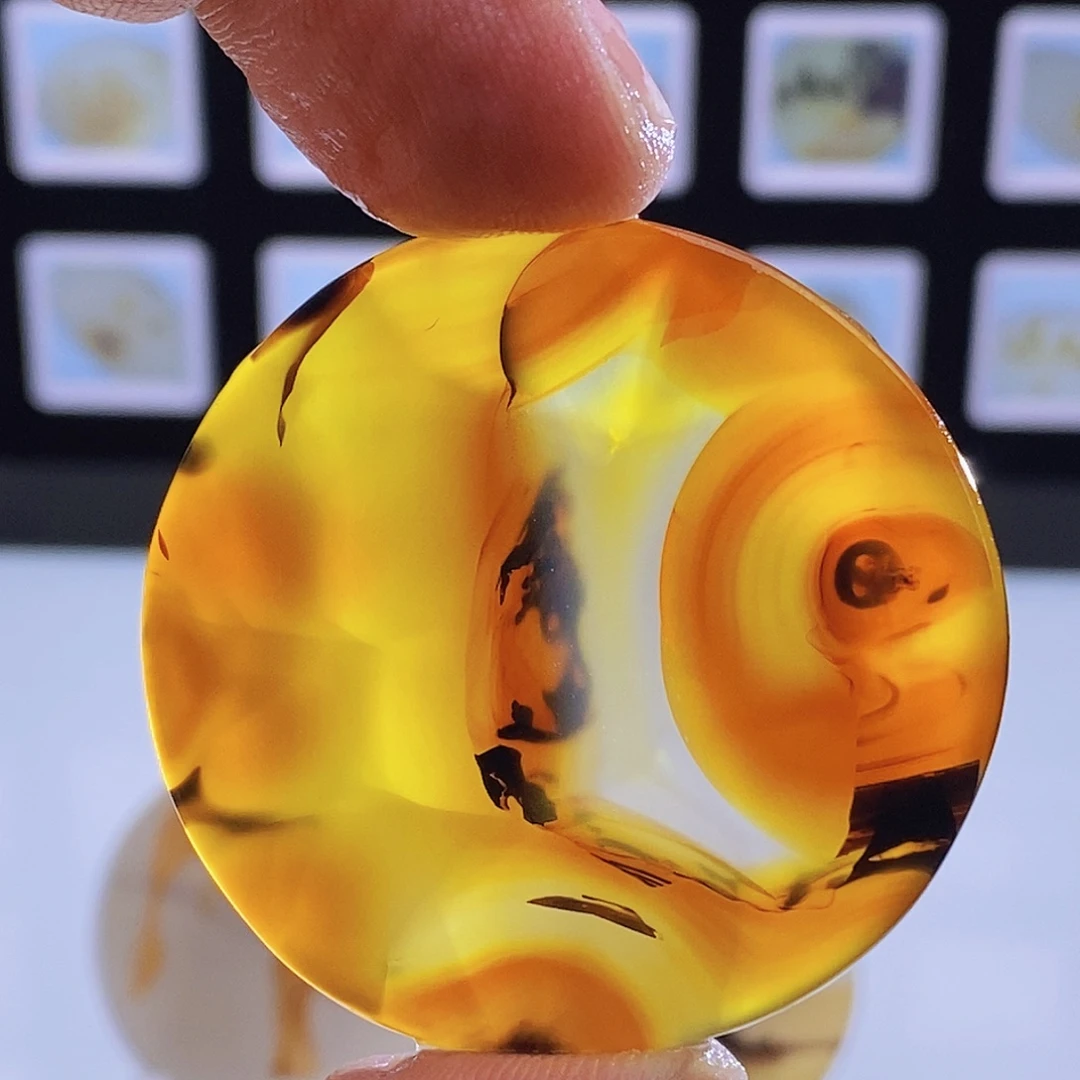 玛瑙/玉髓未镶嵌吊坠(不含链)71