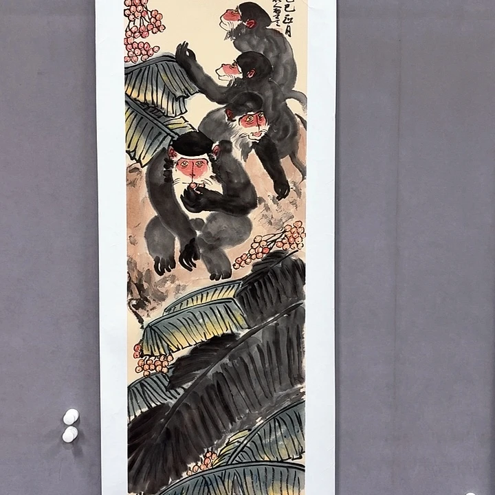 国画亲笔手绘放心去藏