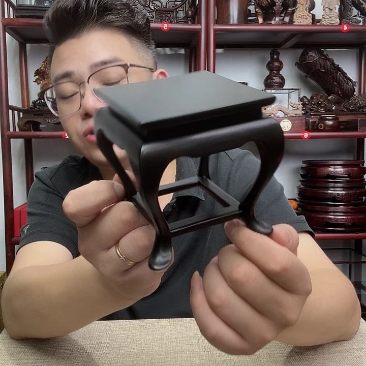 紫光檀工艺品底座