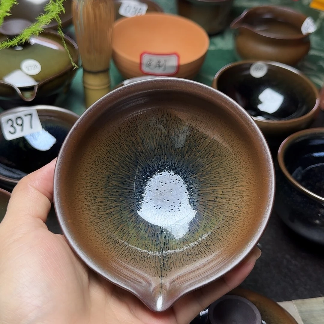 茶盏7171 罗莉柴烧手工主人杯
