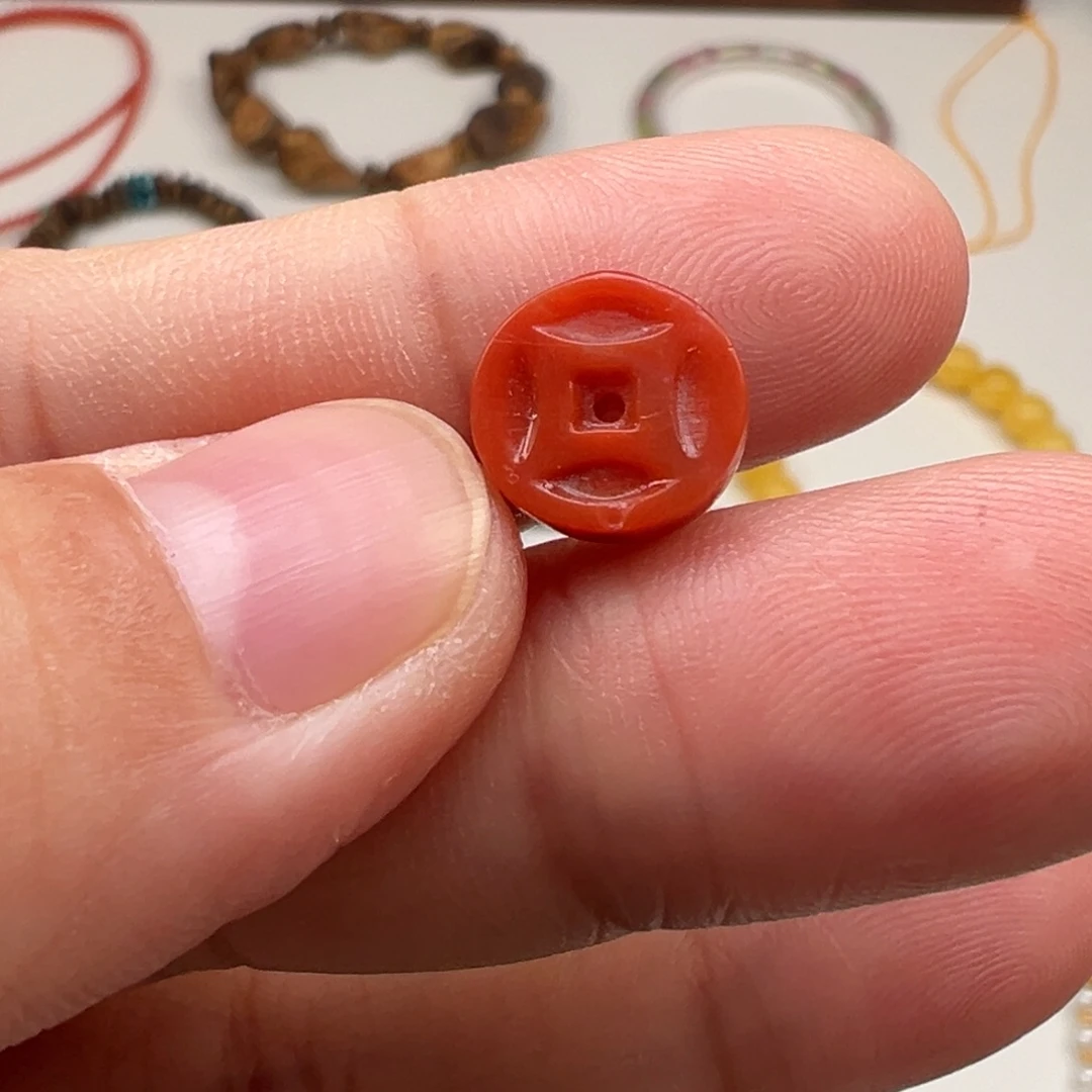 南红玛瑙未镶嵌吊坠(不含链)