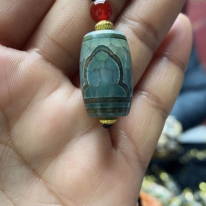 玛瑙/玉髓合金颈饰