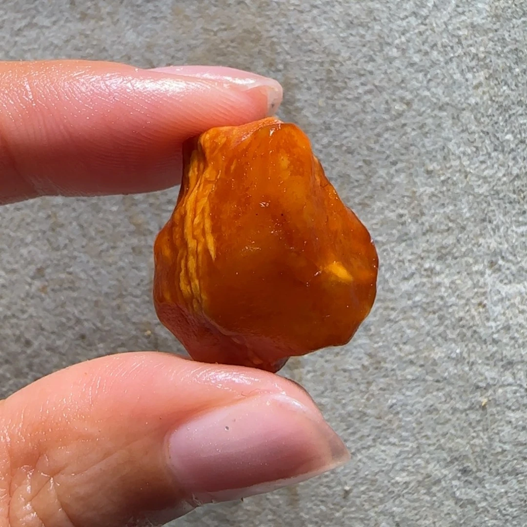 裸石琥珀未镶嵌蘭****n专拍