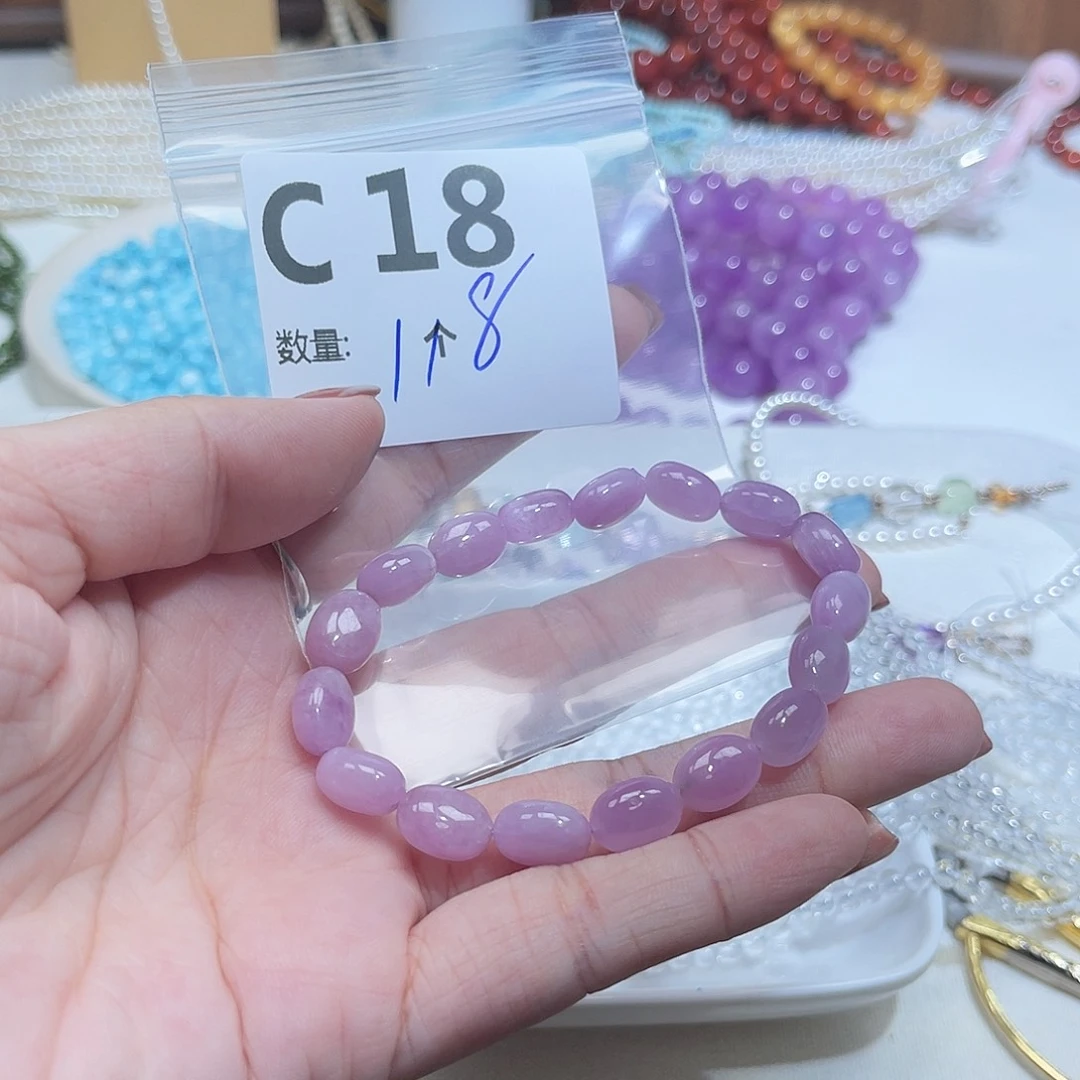 猫***喵珠宝半成品未镶嵌水晶C18。