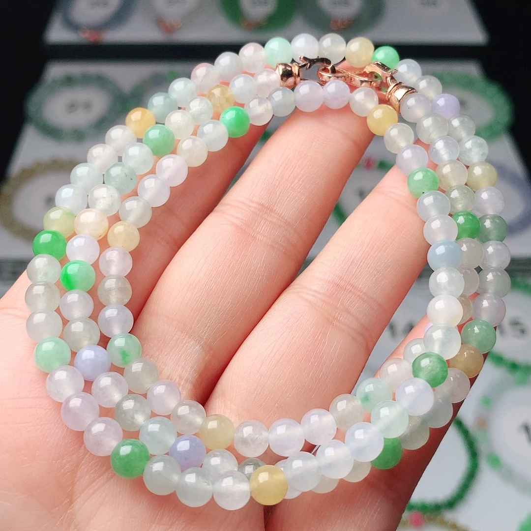 翡翠未镶嵌手链翡翠