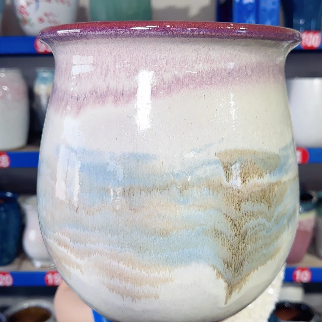 花盆紫砂高25口22