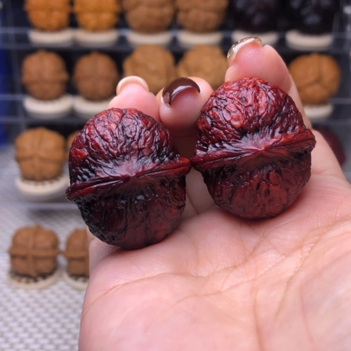 把件文玩核桃6号紫金锤元宝33尺