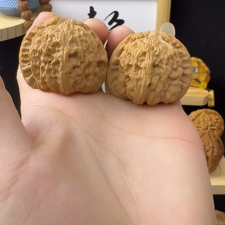 吊坠文玩核桃41加白狮子