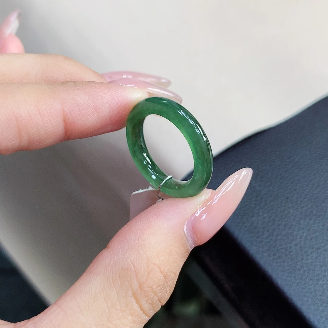 未镶嵌戒圈翡翠10.11号