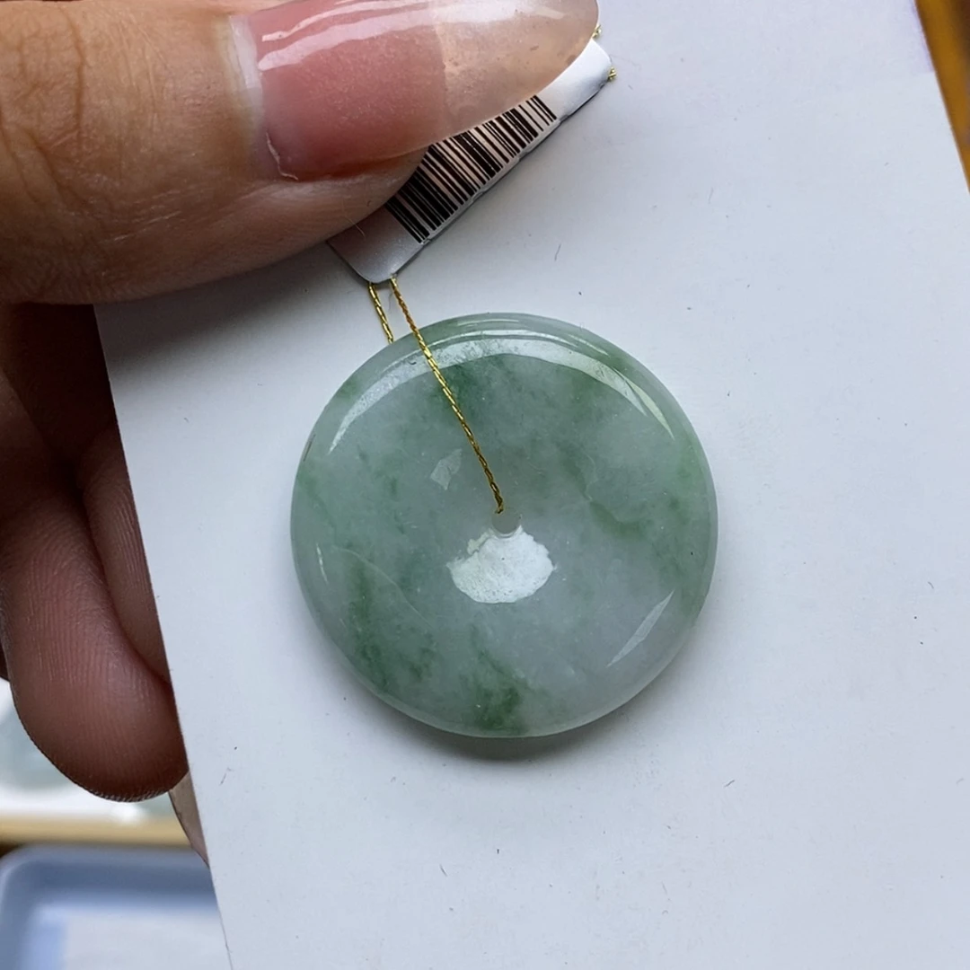 【闪购商品】翡翠颈饰未镶嵌平安扣