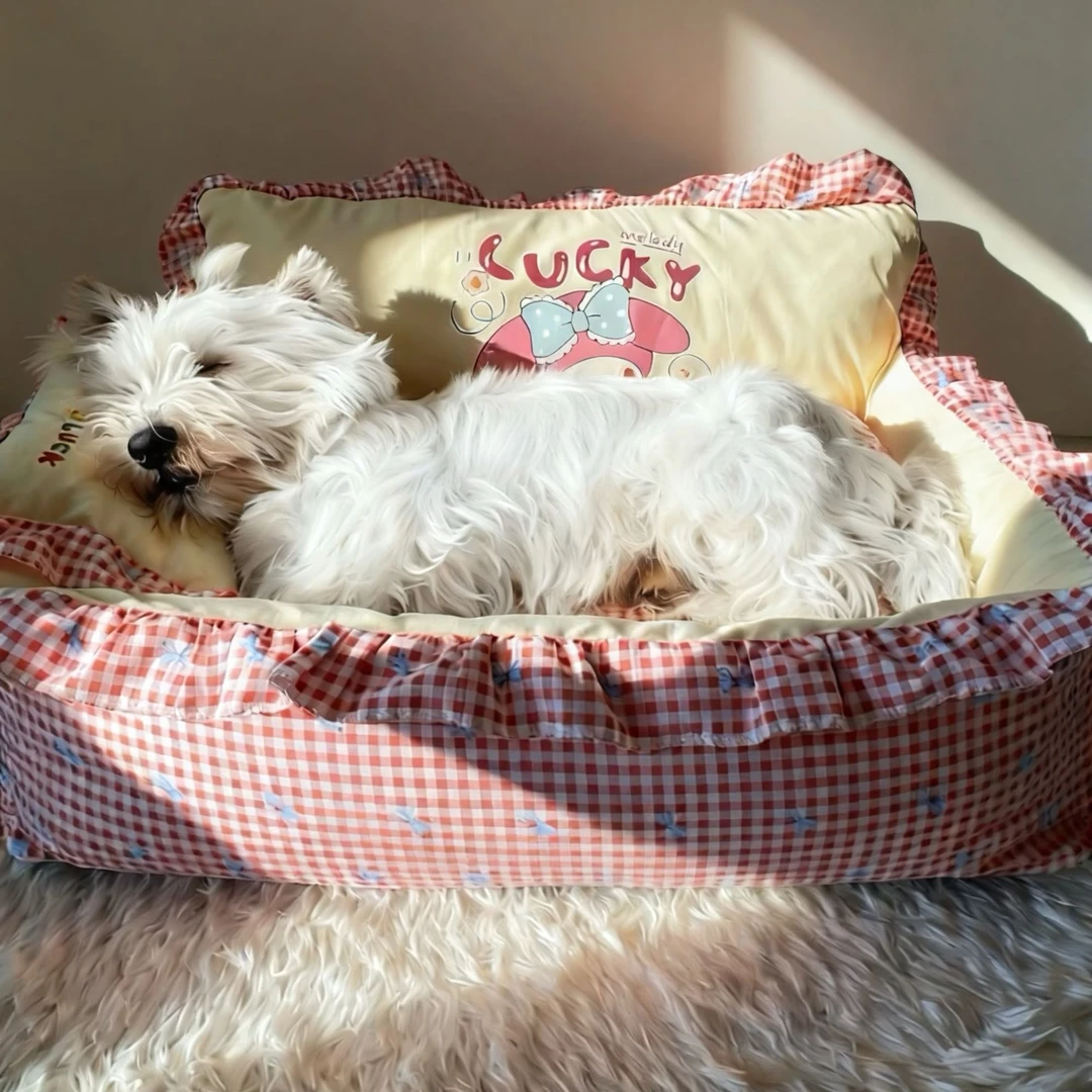 冬天保暖小型犬狗安全感窝宠物睡觉的窝狗窝冬加厚四季通用可拆洗