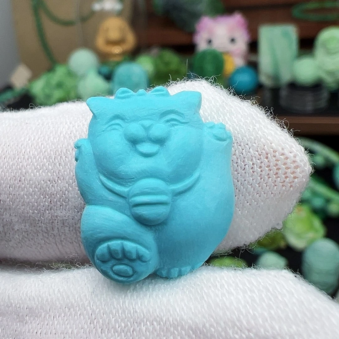 未镶嵌绿松石绿松石主播璐璐