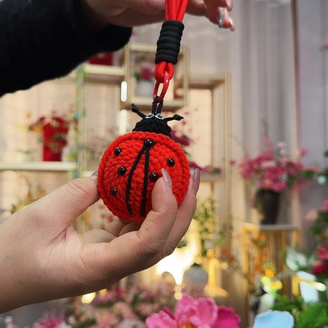 纯手工钩织手工挂件