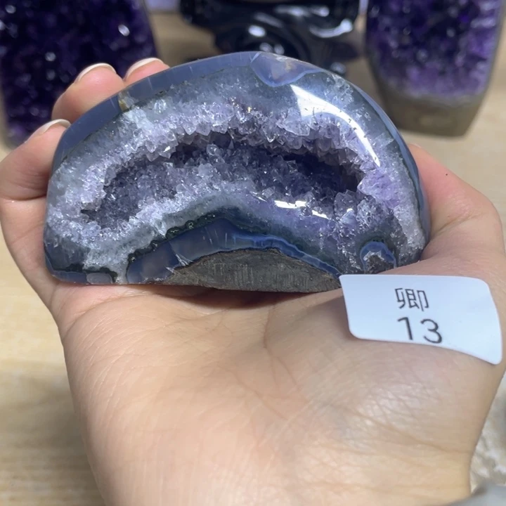 未镶嵌珠宝半成品紫晶