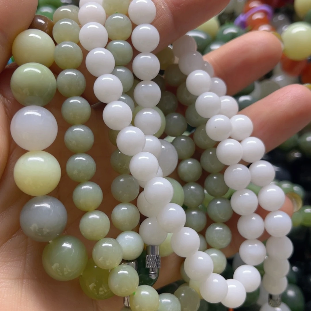 和田玉手链未镶嵌