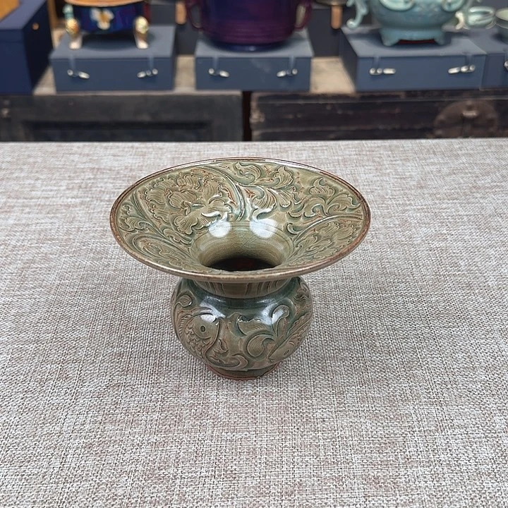 摆件陶瓷旧藏摆件