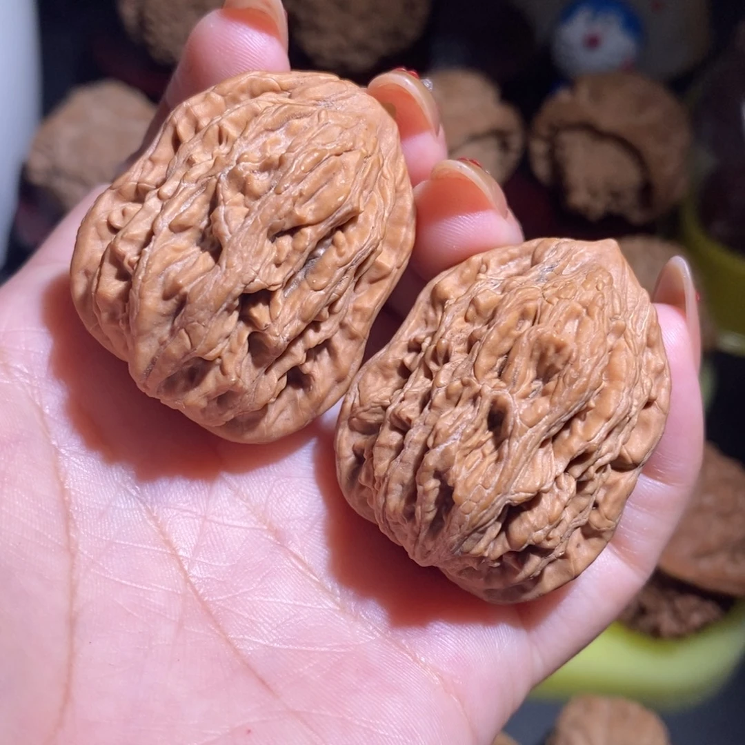 把件文玩核桃全品麦虎福禄35