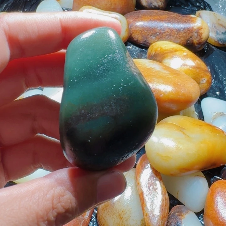 和田玉未镶嵌挂件71克