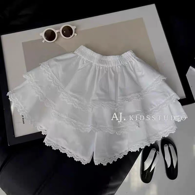 女童夏装公主裙2025新款女孩夏季高级感气质时尚半身裙甜美蛋糕裙