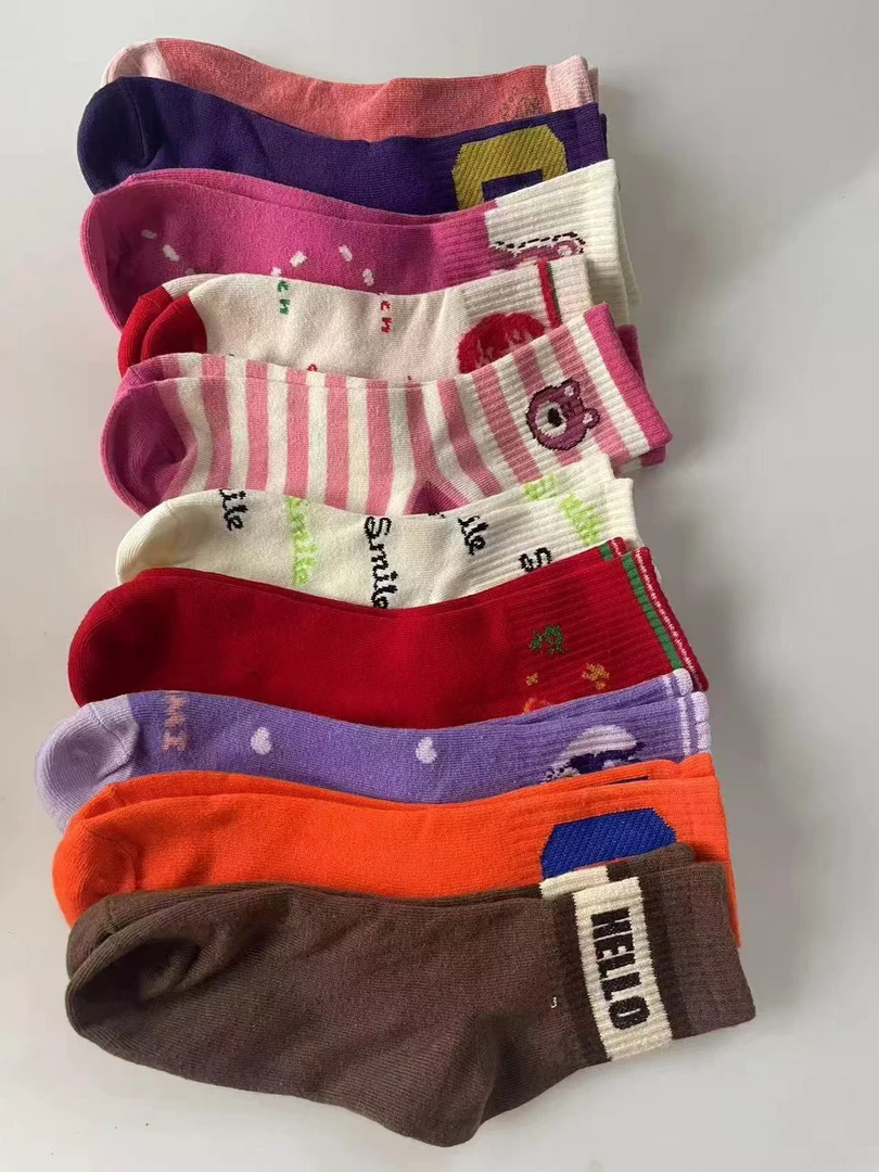 儿童纯棉袜子一年四季款