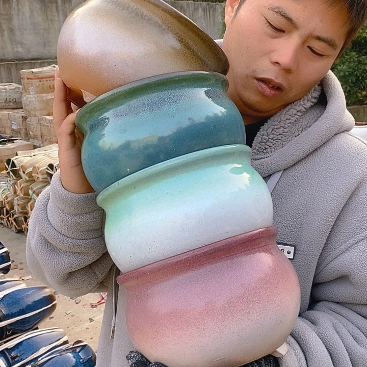 红陶正品高13口20