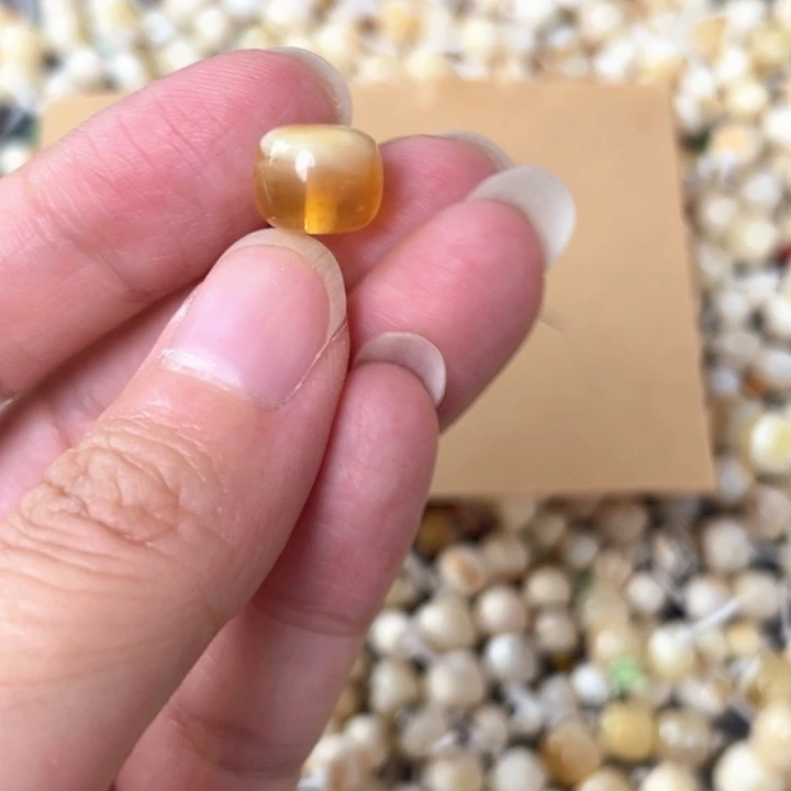 裸石蜜蜡未镶嵌10.3mm一个