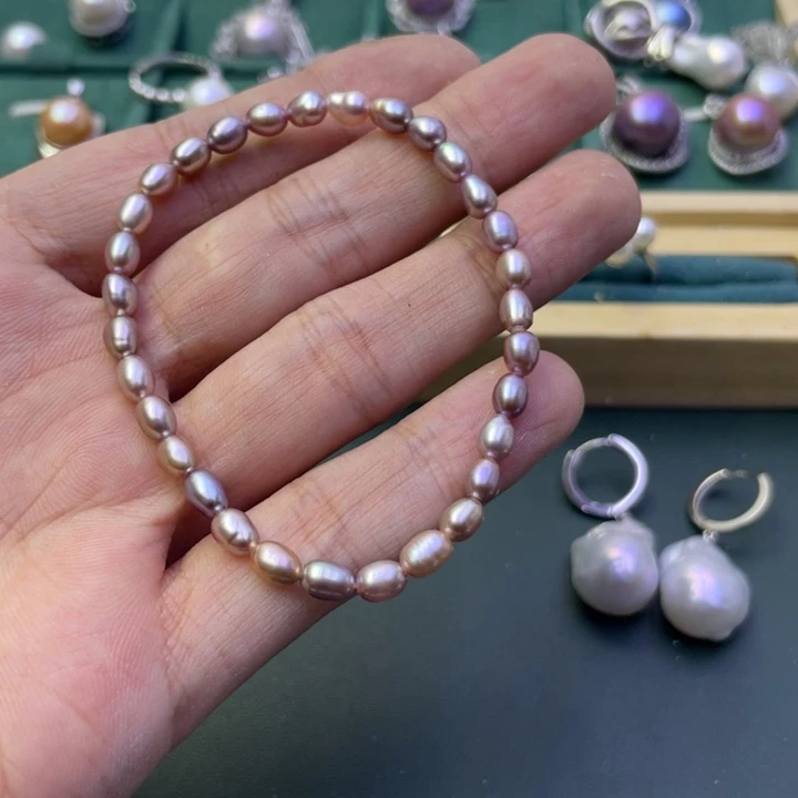 淡水珍珠手绳未镶嵌静*姐