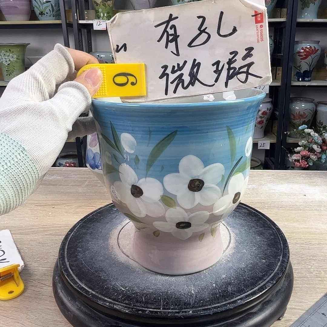 罐1tc景德镇陶瓷花盆