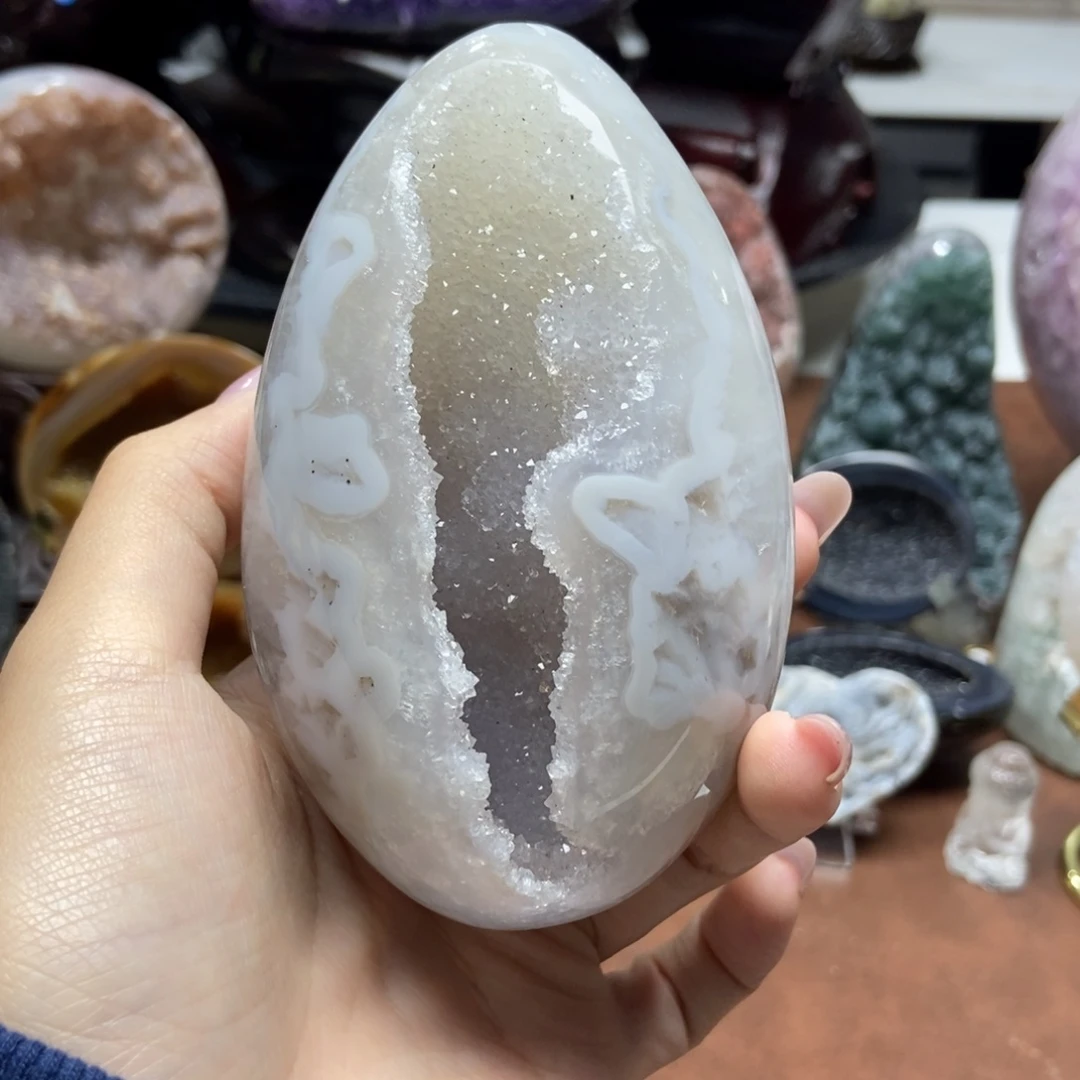 紫晶摆件未镶嵌水晶