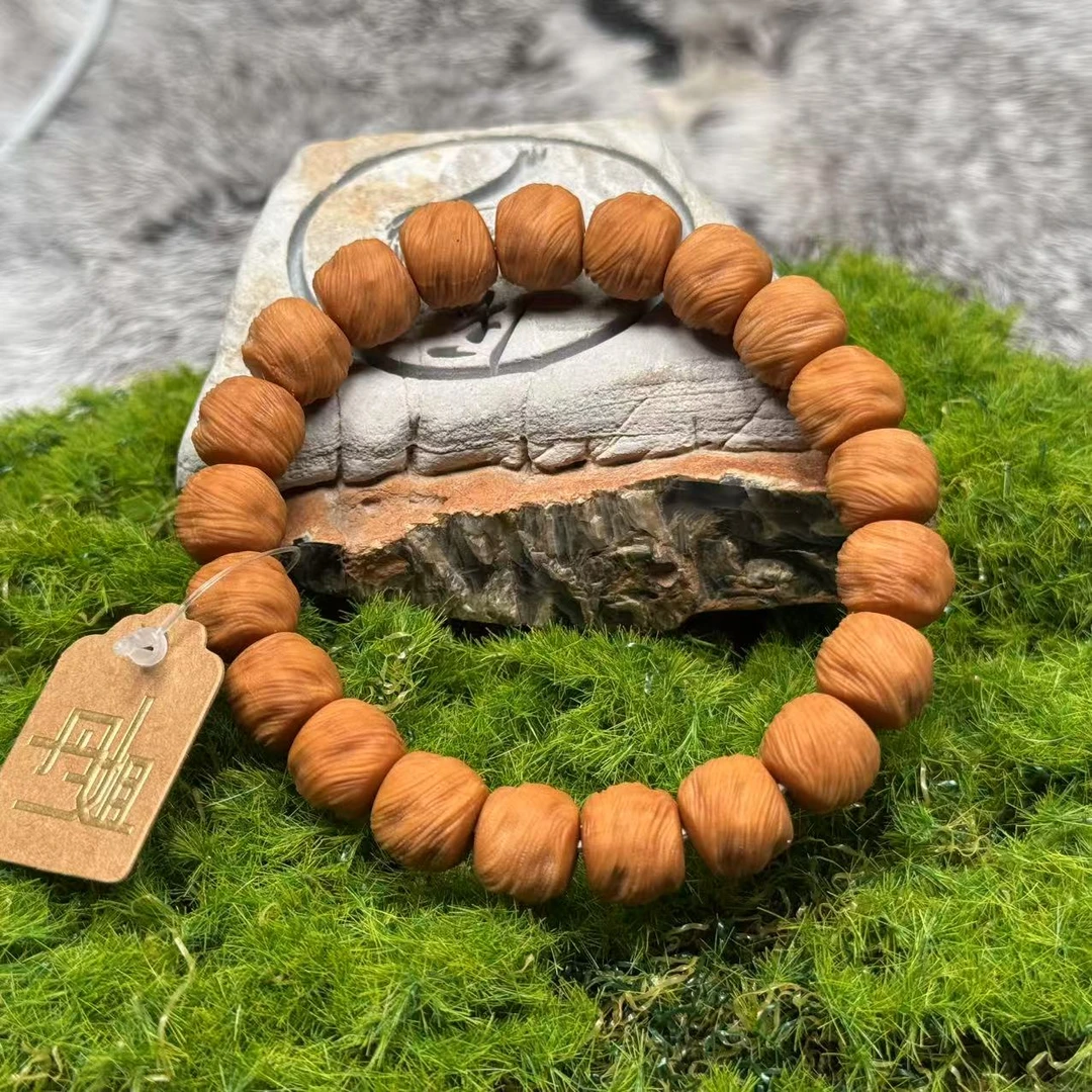 尺寸11mm左右猴头鬼印无相单圈一条《小鱼文玩》L043