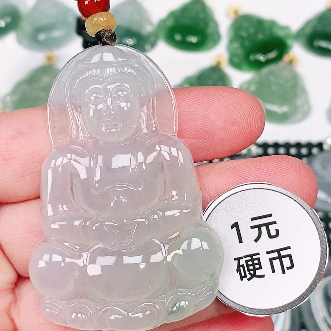 翡翠未镶嵌颈饰吊坠