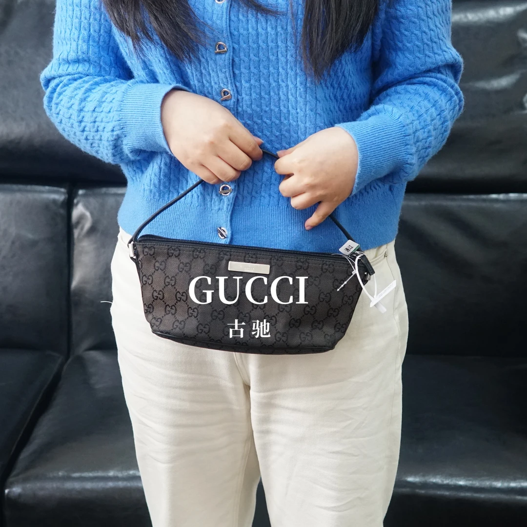 95新 GUCCI/古驰 老花手拎包/FYXB01619091/9091