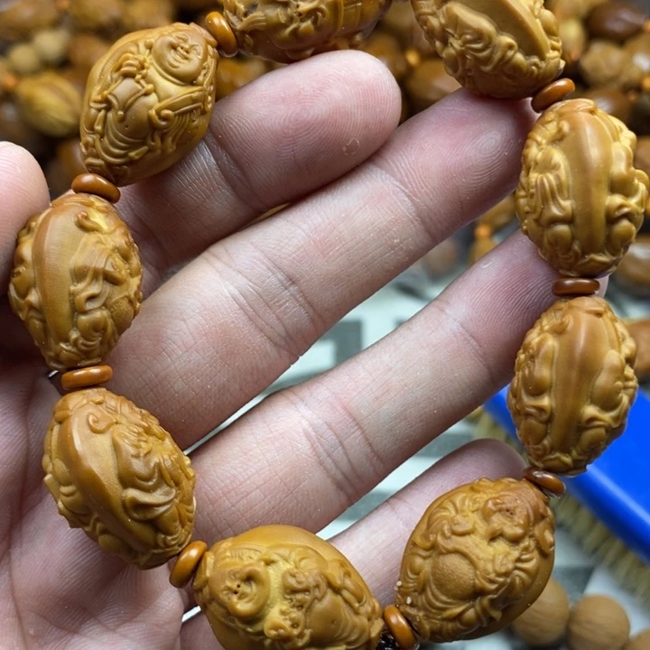手串/手链橄榄核橄榄核雕工艺手串