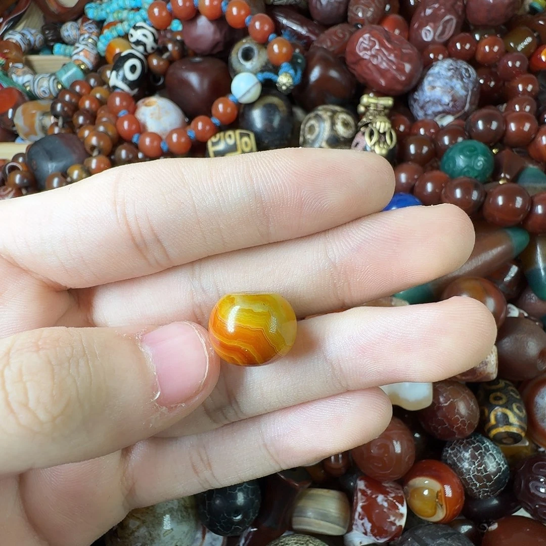 江***子玛瑙/玉髓未镶嵌纯天然玛瑙珠子