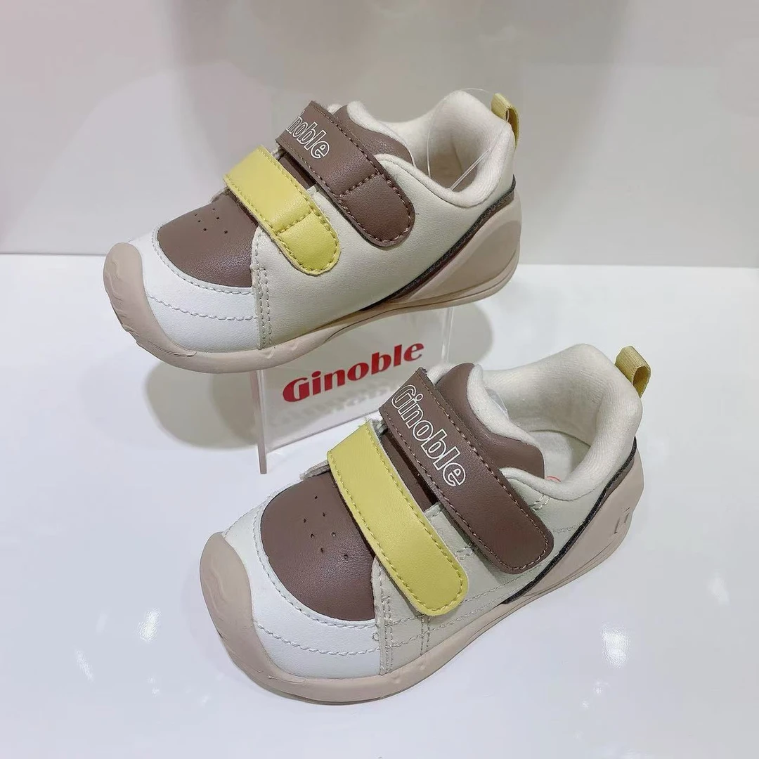 【复刻时光系列】基诺浦机能鞋25年冬季薄绒天鹅绒GB2509学步关键鞋