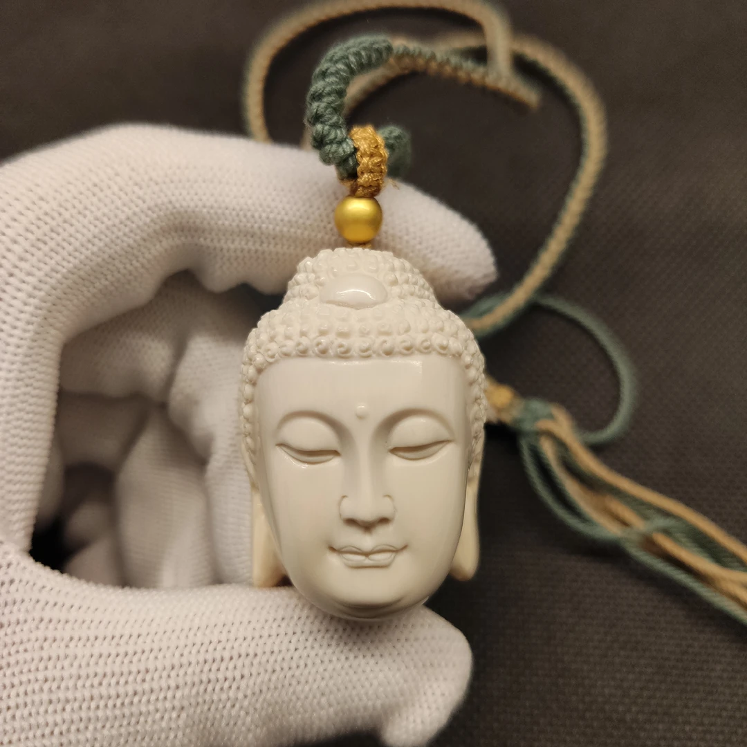 【叶】B00311大日猛犸牙工艺品