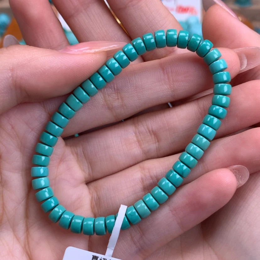 【闪购商品】绿松石直切手串5.5未镶嵌福****?