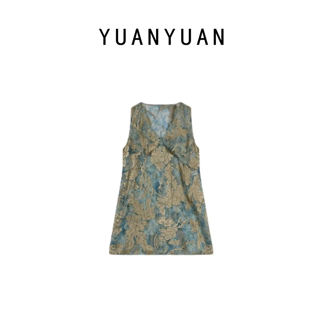 媛媛推荐【名族】2025春季时尚百搭民族风裙子B1033