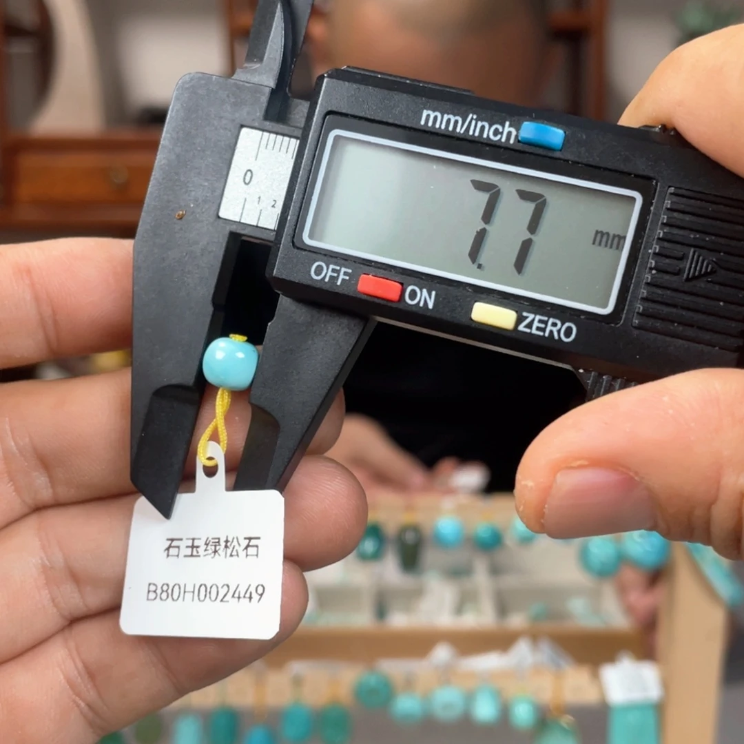 绿松石未镶嵌颈饰