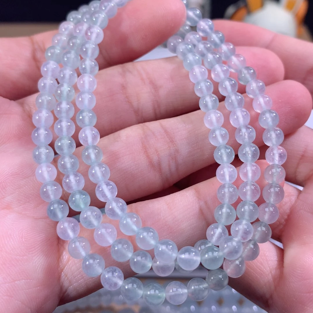 翡翠手链未镶嵌卡5m m